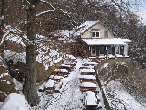 Rabenklippe im Winter